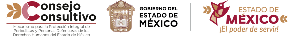 REGISTRO VOLUNTARIO DE CONTACTO PARA PERIODISTAS Y PERSONAS DEFENSORAS DE LOS DERECHOS HUMANOS DEL ESTADO DE MÉXICO